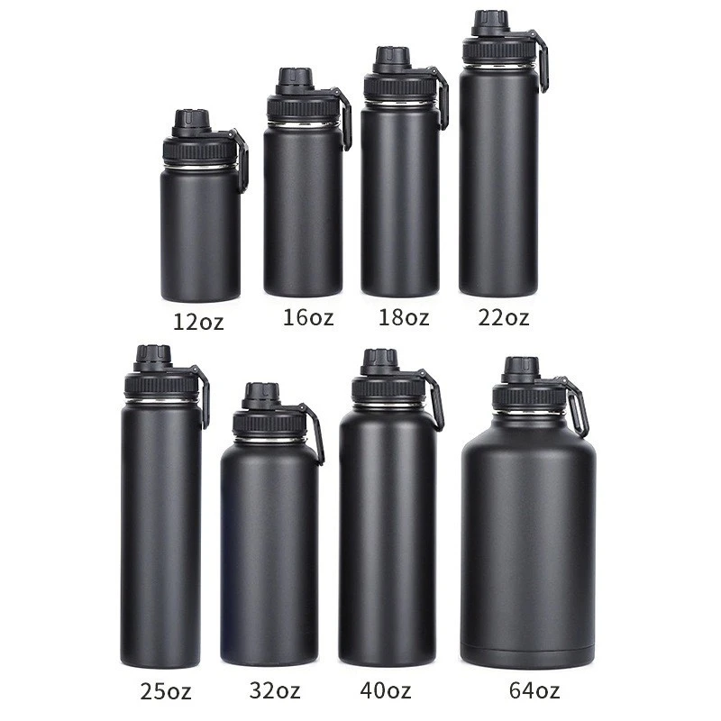 Double Wall Stainless Hot And Cold Vacuum Sports Bottle factory